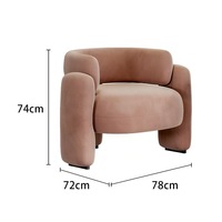 Canapé-lit moderne confortable de luxe, style net red, blanc, pour salon, ensemble de chaises et tables