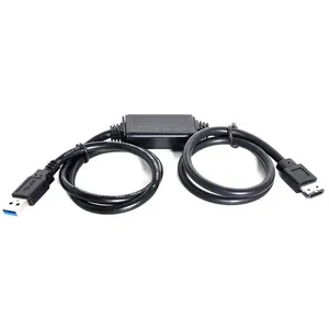 eSAT DC 5V पावर से USB 3.0 एडाप्टर USB3.0 से HDD/SSD/ODD eSAT पावर कनवर्टर केबल