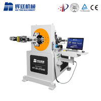 Machine de formage de fil CNC à 6 axes HuiTing, équipement de pliage de précision en acier au carbone de 1 à 4 mm pour la fabrication de moteurs automobiles
