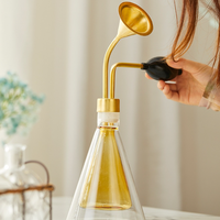 Parfum personnalisable en verre à haute teneur en borosilicate huile essentielle café whisky liqueur thé parfum conteneur outil