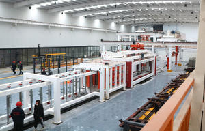 معدات خرسانة هوائية عالية القوة تحمل حمولة وخفيفة الوزن متينة ومعقمة ، ماكينة صنع كتل الغاز AAC في تركيا - Product Image 2