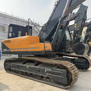 Excavatrice sur chenilles hydraulique de grande taille Hyundai 305cl-9T de 30 tonnes, modèle 2024, moteur inclus, excellent état - Product Image 4