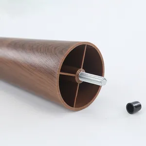 עמיד m8 בורג רגליים רהיטים abs פלסטיק מתכוונן גלידות הרגליים עבור סלון מטבח חדר שינה ריהוט רגלי עץ - Product Image 1