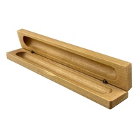 Porte-stylo écologique en gros Cadeaux promotionnels Boîte à stylo unique en bois au design haut de gamme en stock Bon pour logo personnalisé PKG016