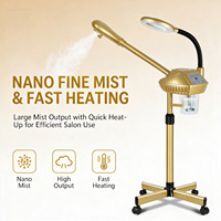 Alat Kecantikan Salon Modern, Steamer Wajah Vertikal Single Tube Hot Spray, Pelembab Wajah, Peralatan Kecantikan Barbershop