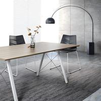 Table de réception de style moderne, table de négociation moderne et simple, adaptée aux salles de formation et aux bureaux professionnels