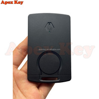 Clé de télécommande de voiture avec puce ID46 PCF7952 433MHz pour Renault Koleos Clio, remplacement de clé carte mains libres sans clé