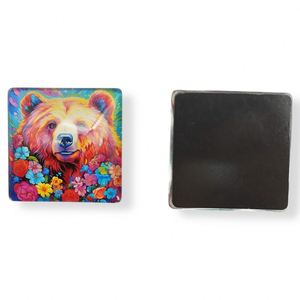 Imanes de Cristal Redondos Personalizados con Recuerdos de Ciudades y Países, Imanes de Vidrio para Refrigerador, Venta al Por Mayor - Product Image 3