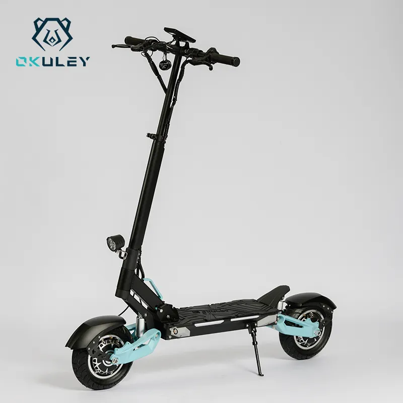 Okuley R8-10 48V 45 Km/h Hoge Snelheid Elektrische Scooter 10 Inch Krachtige Elektrische Scooters