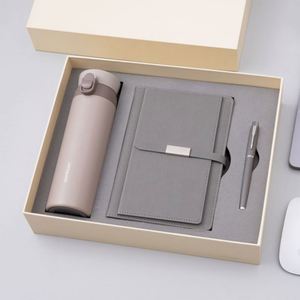 Business Gift Box Set A5 PU Notebook Insulated Cup Metal <b>Pen</b> Enterprise Customization LOGO Trending Products 2026 New Arrivals - Product Image 1