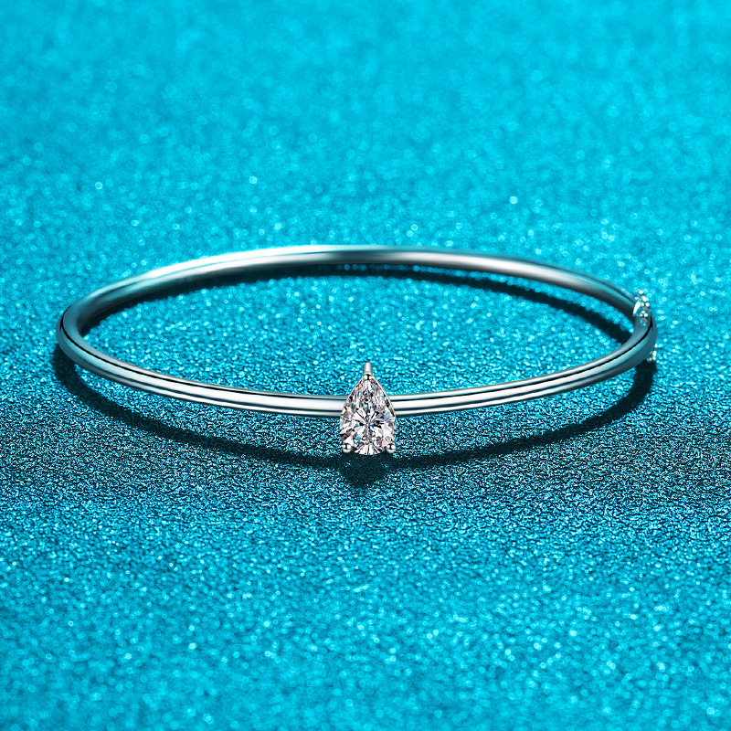 Bracelet diamant blanc