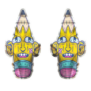 Impression personnalisée Fermeture à glissière de forme spéciale 3.5 7 14 28 g Sac en mylar découpé à l'épreuve des enfants de forme irrégulière mate en feuille pour bonbons comestibles - Product Image 1