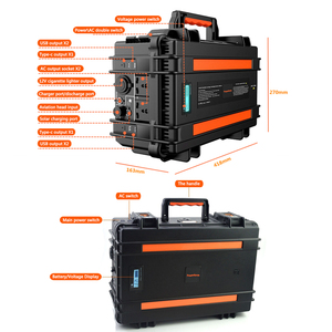 Generador de Energía Solar con Batería de Litio Premium, Generador Solar de 3000W, Gran Capacidad, Estación de Energía de Emergencia CA/CC de 1000W - Product Image 6