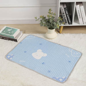 Venta caliente superficie de tela de refrigeración relleno de látex rociador de verano alfombrilla de refrigeración para mascotas para suelo sofá cama para perros y gatos - Product Image 4