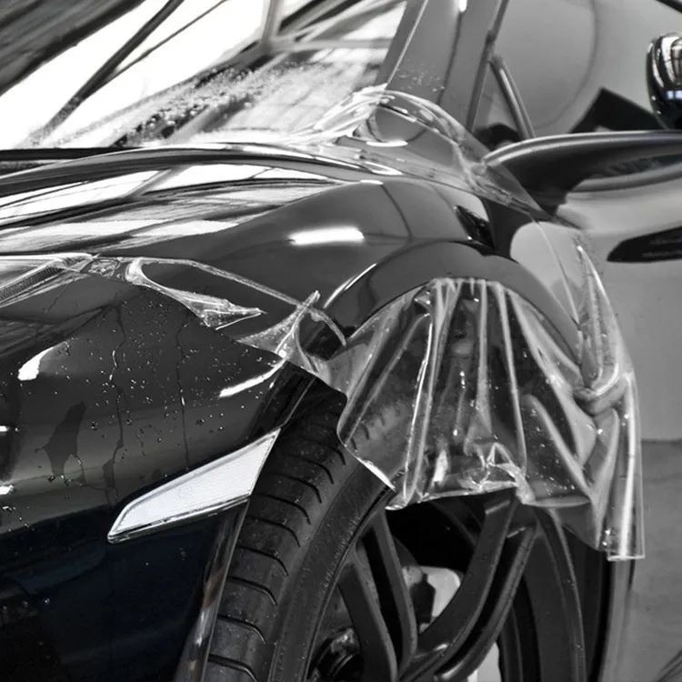 Ультра Глянцевая ТПУ Защитная пленка для автомобильной краски нано-керамическое покрытие против царапин гидрофобная прозрачная защитная пленка для автомобильной краски ТПУ PPF