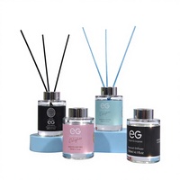 Diffuseur de parfum artisanal en verre écologique de 120 ml, parfum d'ambiance du Moyen-Orient, arôme arabe, osmanthus, jasmin, sans alcool