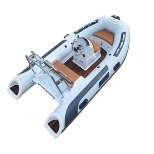 Nuevo Diseño 2026 RIB-360, Bote Neumático Semirrígido con Casco de Fibra de Vidrio, Fondo en V Profunda, Bote Inflable - Product Image 1