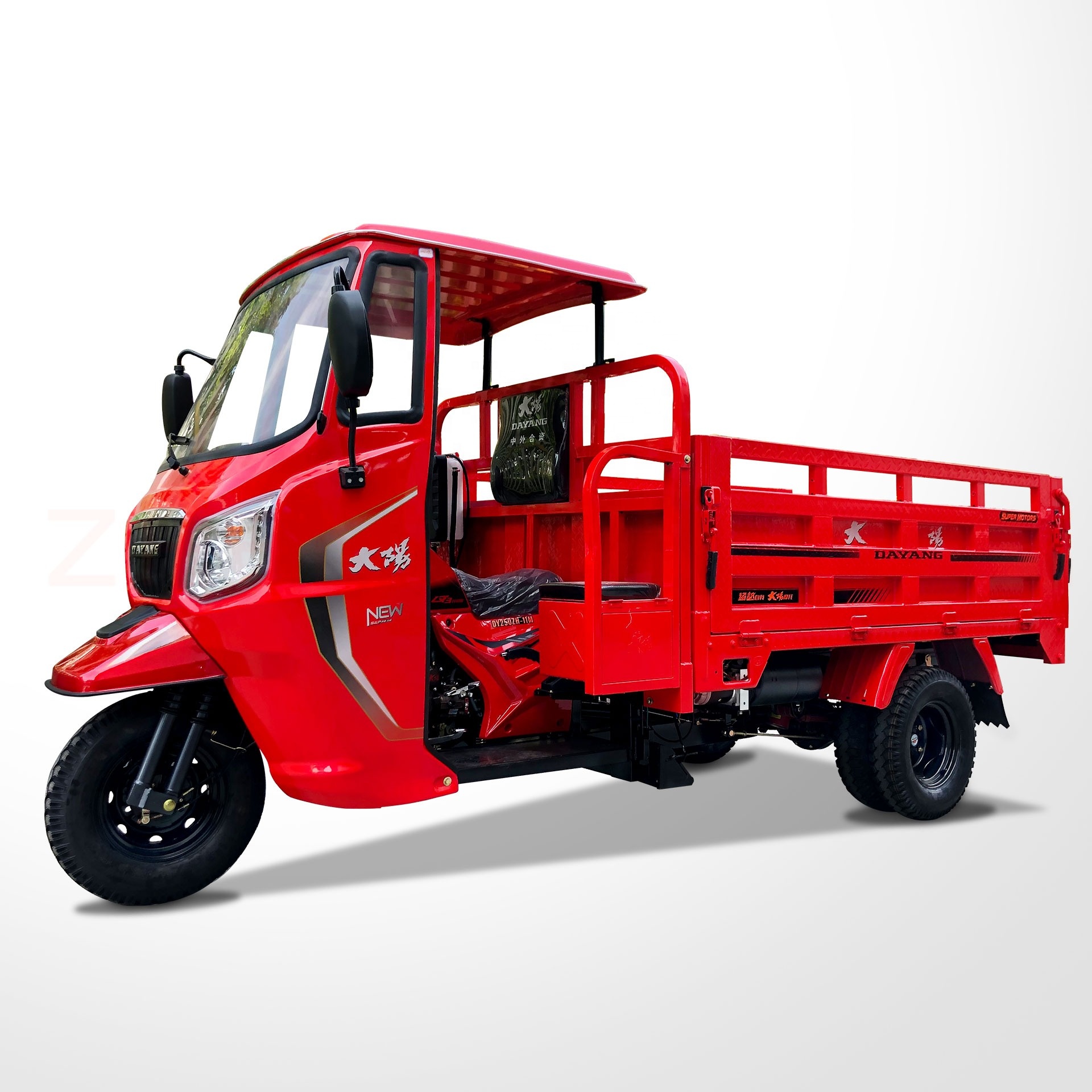 Бензиновый мотоцикл Dayang 150 12 В грузовое такси мотоцикл 150 Zh Реверс для 150cc мотоциклов