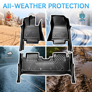 Alfombrillas de Coche KQD de la Mejor Calidad, Material TPE, Alfombrillas Profundas para Todo Clima, 3 Piezas, Alfombrillas para el Suelo <span class=keywords><strong>del</strong></span> Coche, para Subaru FORESTER HYBRID 2026 - Product Image 5