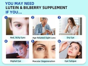 Gomitas de Luteína de Marca Privada ODM/OEM con Suplemento de Vitamina C para el Cuidado de la Salud Ocular, 2 Gomitas por Porción - Product Image 6