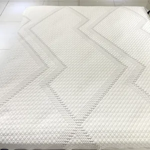 Hot Sale 100 Polyester Fabric Accept Customized Knitted Fabric For Mattress Home Textile