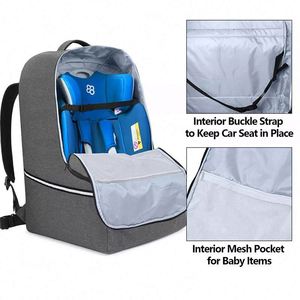 Sac de transport pour poussette à double sangle d'épaule, certifié BSCI, housse de protection pour poussette d'enfant, sac à dos pour poussette enfant - Product Image 4