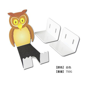 Support mural pour vélo Yueli Owl, noir, 750 g, support de vélo durable - Product Image 5