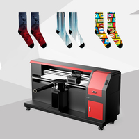 Machine d'impression automatique de chaussettes à haute productivité, impression numérique 360° sans couture pour textiles en coton et polyester