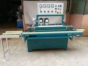 Polisseuse de verre à ligne droite avec angle de 45 degrés / Machine à chanfreiner le verre avec commande PLC - Product Image 5