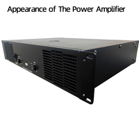 Amplificateur de puissance professionnel 2 canaux 800W pour des performances stables en discothèque, restaurant, salle de réunion, amplificateur F-2800