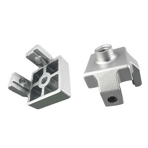 Accessoires pour profilés en aluminium industriels, connecteurs de pieds, bases de fixation en forme de coupelle, pieds de machine centraux - Qualité et durabilité - Product Image 2