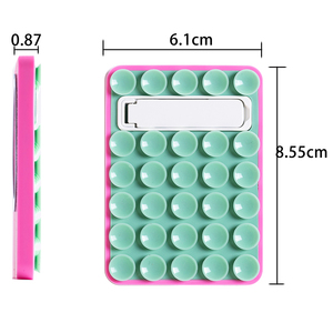 Support de téléphone mural magnétique mains libres en silicone avec ventouse pour vidéo <span class=keywords><strong>TikTok</strong></span> et selfie - Product Image 5