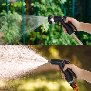 SUNSHINE Easy Control Lightweight Adjustable High Pressure Water <strong>Spray</strong> Gun Hose Nozzle <strong>Set</strong> for Watering Garden - Product Image 6