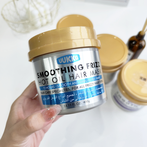 UUKKG Miglior Maschera <span class=keywords><strong>per</strong></span> <span class=keywords><strong>Capelli</strong></span> all'Olio di Argan Idratante Riparatrice <span class=keywords><strong>per</strong></span> <span class=keywords><strong>Capelli</strong></span> Danneggiati da Tintura Trattamento al Collagene Maschera alla Cheratina <span class=keywords><strong>per</strong></span> Salone - Product Image 3