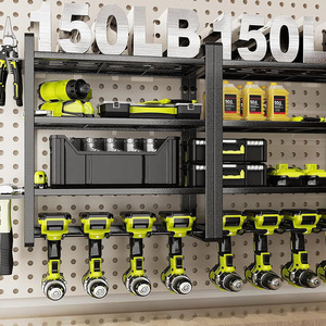 Herramientas de Ferretería, Almacenamiento de Herramientas Industriales, Panel de Herramientas al por Mayor, Accesorios para Paneles de Herramientas, Exhibición de Tableros Perforados de Acero - Product Image 6