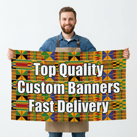 Drapeaux publicitaires extérieurs personnalisés résistants aux intempéries, impression par sublimation HD, écologiques, tailles sur mesure, pour annonces immobilières, robustes