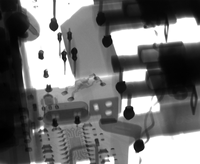 Machine à rayons X haute magnification pour circuits imprimés DH-X9, scanner NDT pour tests de batteries au lithium semi-conductrices, détection de défauts de puces BGA IC, garantie 1 an