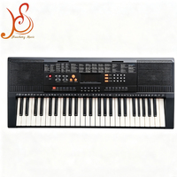 Teclado Electrónico HUASHENG de 54 Teclas, Pantalla LED, 128 Ritmos, Función de Enseñanza, Instrumento Musical, Regalo para Niños Principiantes