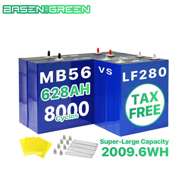 Top Quality Mr.Big New Product MB31 Mb56 Lifepo4 628ah 680Ah Lifepo4 Lfp 628Ah 560AH 280AH Prismatic Lithium Ion Batterie Cell