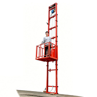 Monte-charge hydraulique monorail sur mesure ; Monte-charge pour ateliers étroits ; Monte-charge stationnaire monocolonne pour usines
