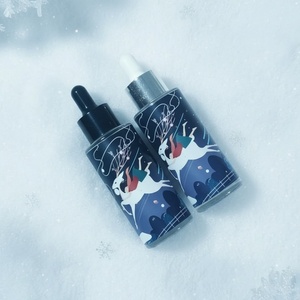 Échantillon Gratuit Usine OEM Emballage Huile Essentielle Soin de la Peau Flacon compte-gouttes en Verre Dépoli 30ml à Épaulement Plat et Finition Mate pour Sérum - Product Image 5