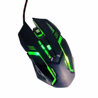 Ratón Ergonómico para Juegos, Programable, 2.4GHz, Ultraligero, para Mano Derecha, 15000 DPI, RGB Óptico, Recargable por USB, con Software Personalizable