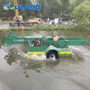 Enlèvement automatique des mauvaises herbes aquatiques et écumoire de déchets Machine de nettoyage de rivière <span class=keywords><strong>bateau</strong></span> avec <span class=keywords><strong>moteur</strong></span> et collecteur d'ordures - Product Image 6