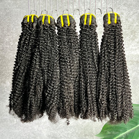 Fournisseurs de tissages de cheveux humains de haute qualité, cheveux vierges 10A, cuticules alignées, cheveux bruts cambodgiens, boucles crépues