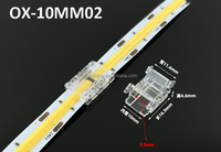 Connecteurs de bande LED à 3 broches, connecteurs de bande LED RGB, connecteur LED de 10 mm pour bande LED