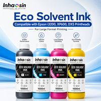 Disolvente Ecológico para 1L CMYK para I3200 XP600 DX5 DX7, Película Reflectante para Impresión Digital, Señalización de Tráfico y Calcomanías de Seguridad
