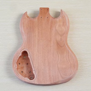 Kit de guitare électrique <span class=keywords><strong>SG</strong></span> de niveau débutant Guitare de bricolage semi-finie avec accessoires Prix bon marché - Product Image 5