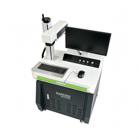 Machine de marquage laser à fibre Huike DIY 20W/30W pour la personnalisation de badges métalliques et de pièces commémoratives