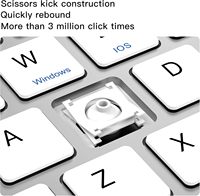 Conjunto de Teclado y Ratón Inalámbricos Recargables, Adecuado para Oficina, Hogar, Juegos y Viajes, Disponible en Stock