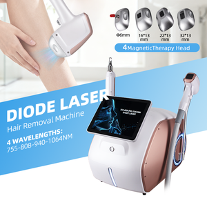 3000W Diode Laser Hair Removal Machine Diode Laser Hair Removal Machine 755-808-940-1064NM <b>Desktop</b> Commercial Beauty Equipment - Product Image 1